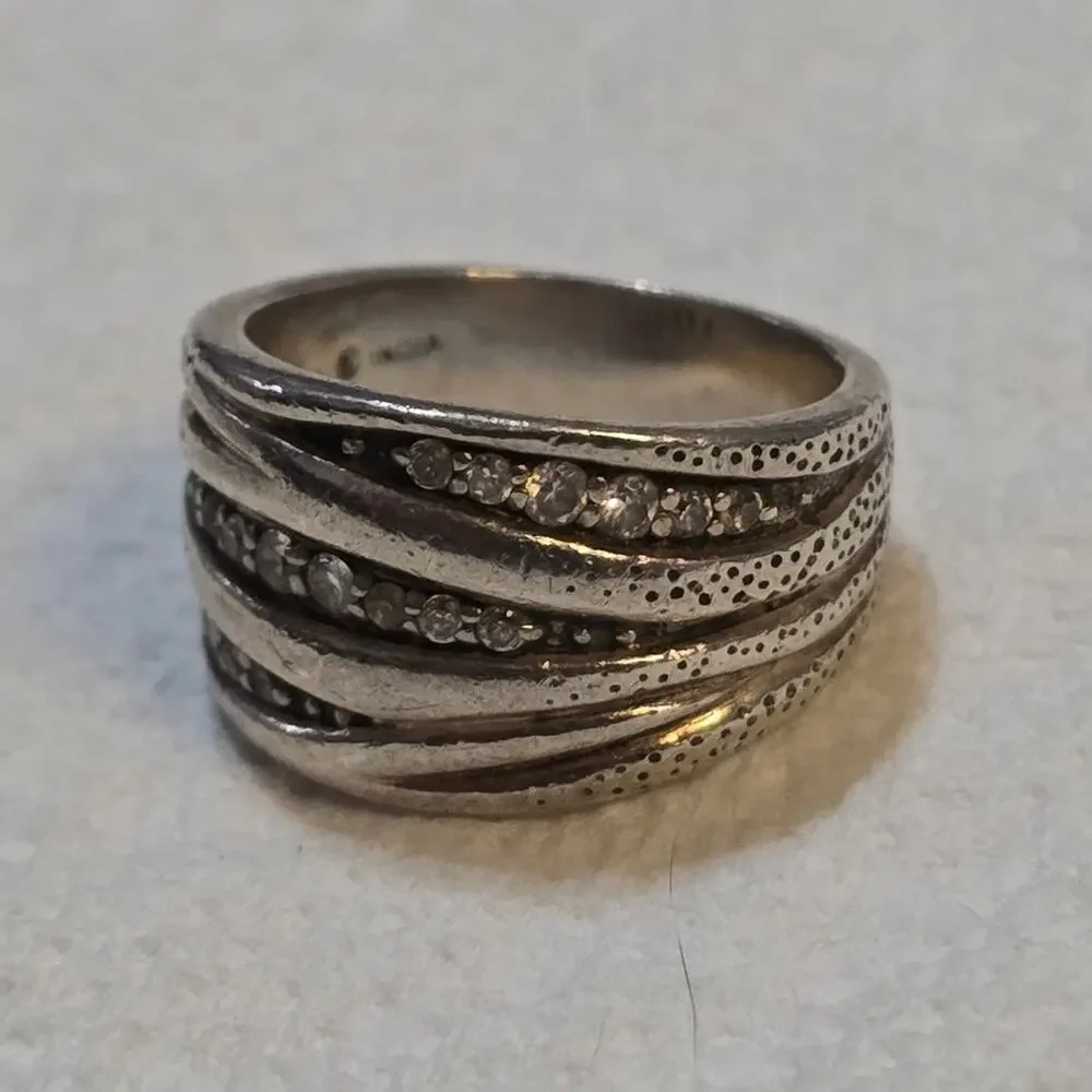 Silpada Sterling Silver 925 Organics Ring Size‎ 7 R2035